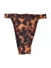 PrettyLittleThing Tie-dye Brown Swimsuit Bottoms Size 4 - photo 2