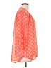 Maurices 100% Polyester Orange 3/4 Sleeve Blouse Size L - photo 4