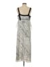 CAbi 100% Polyester Silver Cocktail Dress Size S - photo 2