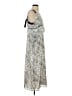 CAbi 100% Polyester Silver Cocktail Dress Size S - photo 4