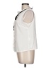 Unbranded 100% Polyester White Sleeveless Blouse Size L - photo 5