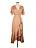 H&M Tan Cocktail Dress Size L - photo 1