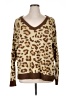 Lularoe Animal Print Brown Pullover Sweater Size XL - photo 1