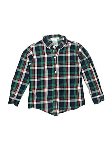 Janie and Jack Long Sleeve Button-Down Shirt (view 1)