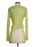 Unbranded Green Long Sleeve Blouse Size XS - photo 2
