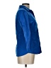New York & Company Blue 3/4 Sleeve Button-Down Shirt Size L - photo 4