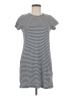 Rag & Bone Stripes Gray Casual Dress Size M - photo 1