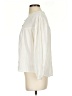 Faherty 100% Cotton Ivory Long Sleeve Blouse Size S - photo 5