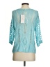 Shade & Shore 100% Acrylic Teal Pullover Sweater Size S - photo 2