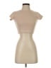 Assorted Brands 100% Cotton Tan Short Sleeve Turtleneck Size S - photo 1