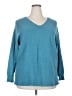 Ella Moss Teal Pullover Sweater Size XXL - photo 1