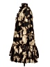 Tuckernuck 100% Polyester Print Brown Casual Dress Size L - photo 5