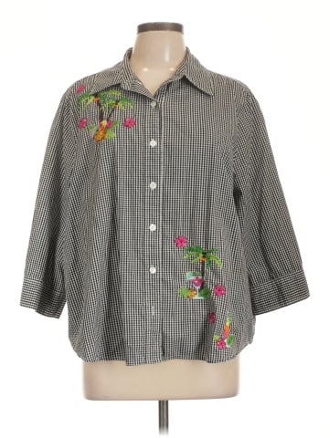 Breckenridge 3/4 Sleeve Button-Down Shirt (view 1)