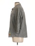 Breckenridge Checkered-gingham Gray 3/4 Sleeve Button-Down Shirt Size L (estimated) - photo 5