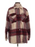 HFX Plaid Burgundy Jacket Size S - photo 1