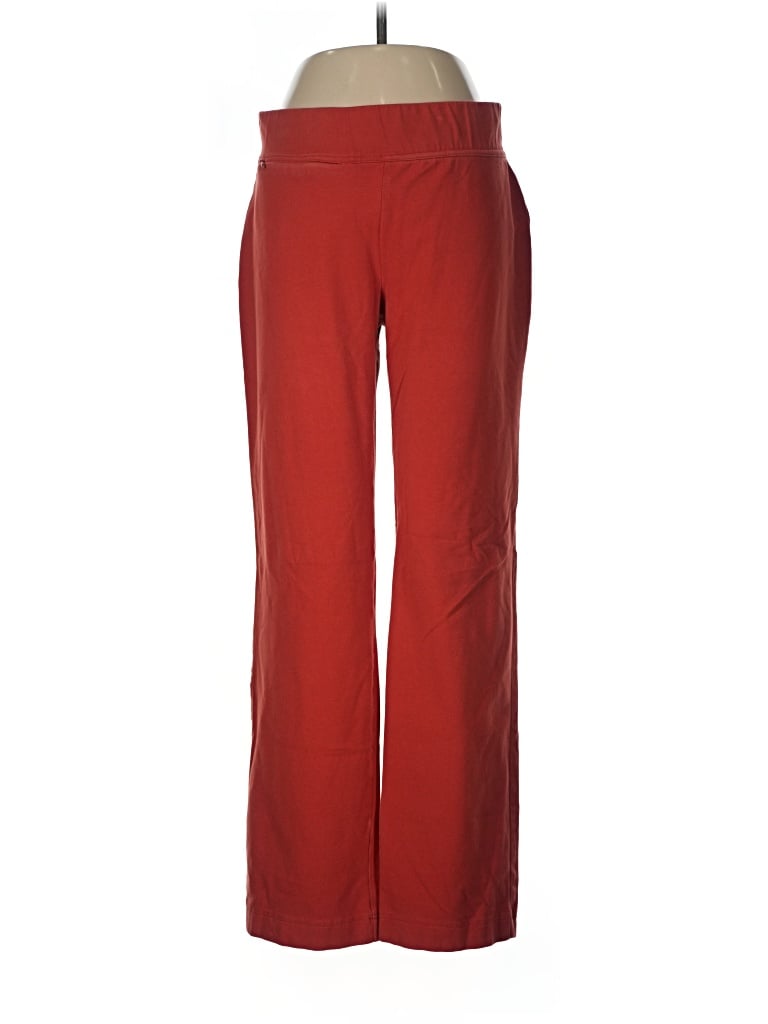 Pre-owned Lands' End Casual Pants In Red