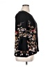 Chico's 100% Cotton Floral Black Pullover Sweater Size XL (3) - photo 4