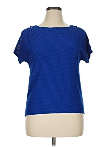 Cable & Gauge Short Sleeve Top (view 1)