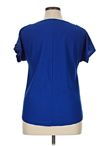 Cable & Gauge Short Sleeve Top (view 2)