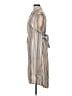 Max Studio Stripes Tan Casual Dress Size L - photo 5