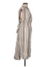 Max Studio Stripes Tan Casual Dress Size L - photo 4