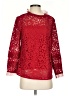 J.Crew Red 3/4 Sleeve Blouse Size S - photo 1