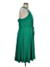 Beyond Solid Green Cocktail Dress Size 16 - photo 4
