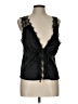 Boohoo Black Sleeveless Blouse Size 12 - photo 1