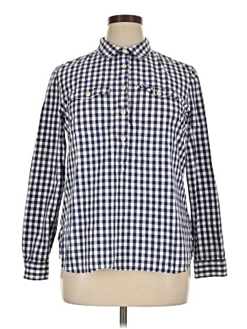 L.L.Bean Signature Long Sleeve Button-Down Shirt (view 1)