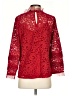 J.Crew Red 3/4 Sleeve Blouse Size S - photo 2