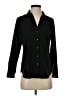 Ann Taylor 100% Polyester Black Long Sleeve Blouse Size S (petite) - photo 1