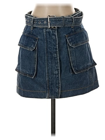 Pixie Market Denim Skirt (view 1)