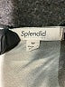 Splendid 100% Viscose Silver 3/4 Sleeve Blouse Size M - photo 7