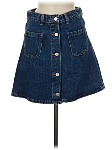 Unbranded Denim Skirt (view 1)