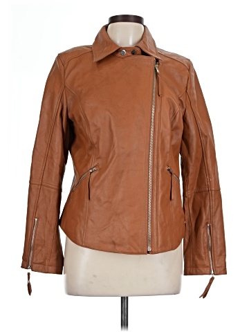 Twiggy LONDON Leather Jacket (view 1)
