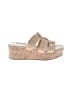 J.Crew Gold Wedges Size 7 1/2 - photo 1