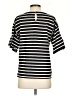 J.Crew 100% Cotton Stripes Black Short Sleeve Top Size S - photo 2