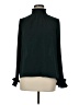 Express 100% Polyester Black Long Sleeve Blouse Size M - photo 1