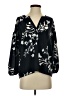 Joie 100% Polyester Black 3/4 Sleeve Blouse Size S - photo 1