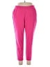 Torrid Color Block Pink Track Pants Size 1X Plus (1) - photo 1