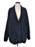 Free People 100% Cotton Blue Blazer Size S - photo 1
