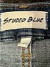 STUDIO BLUE Hearts Blue Jeans Size 33 waist - photo 4