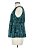 Forever 21 Contemporary 100% Polyester Teal Tank Top Size M - photo 5