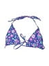 Unbranded Floral Purple Blue Swimsuit Top Size M - photo 1