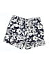 Bill Blass 100% Cotton Floral Blue Shorts Size 12 - photo 1
