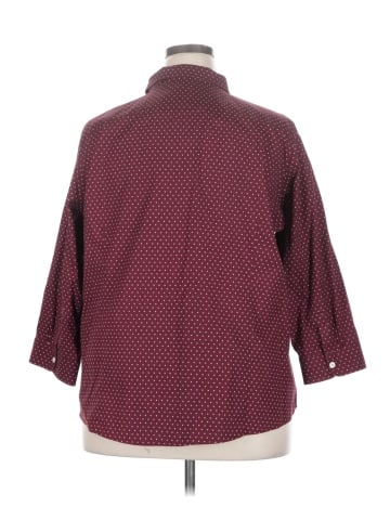 L.L.Bean 3/4 Sleeve Button-Down Shirt (view 2)
