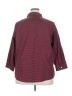 L.L.Bean Polka Dots Burgundy 3/4 Sleeve Button-Down Shirt Size 2X - photo 2