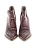 Vince Camuto 100% Leather Pink Ankle Boots Size 8 1/2 - photo 2