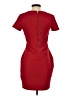 Express Solid Red Cocktail Dress Size S - photo 2