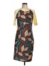 Lularoe Print Brown Casual Dress Size L - photo 1